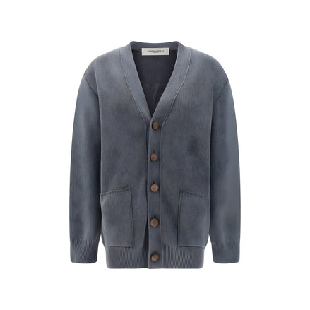 Golden Goose Gray Cotton Cardigan