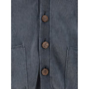 Golden Goose Gray Cotton Cardigan