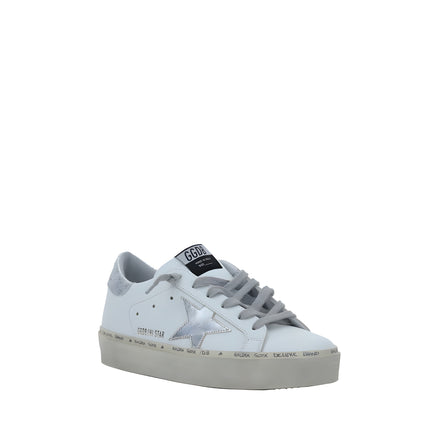 Golden Goose White Hi Star Low Top Sneakers