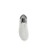 Golden Goose White Calf Leather Low Top Sneakers