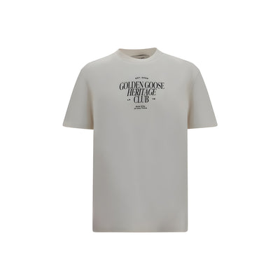 Golden Goose White Cotton T-Shirt
