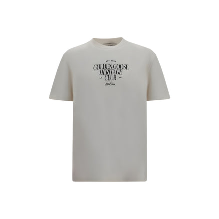 Golden Goose White Cotton T-Shirt