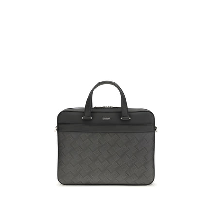 Ferragamo Grey Briefcase