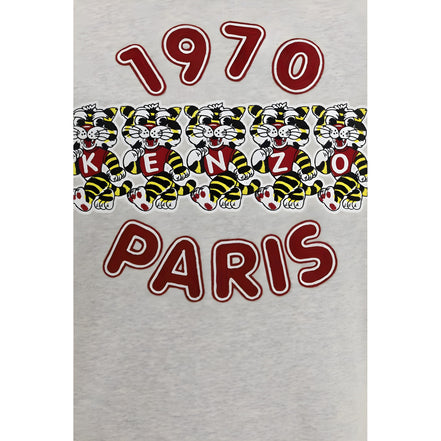 Kenzo Gray Cotton Sweatshirt