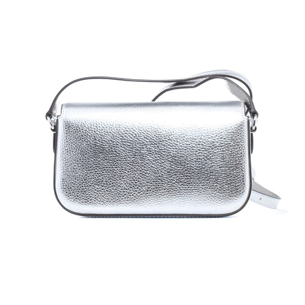 Michael Kors Grey Leather Shoulder Bag