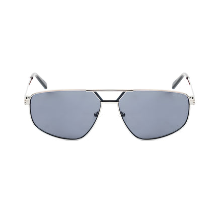 Lunettes de soleil Guess en métal gris