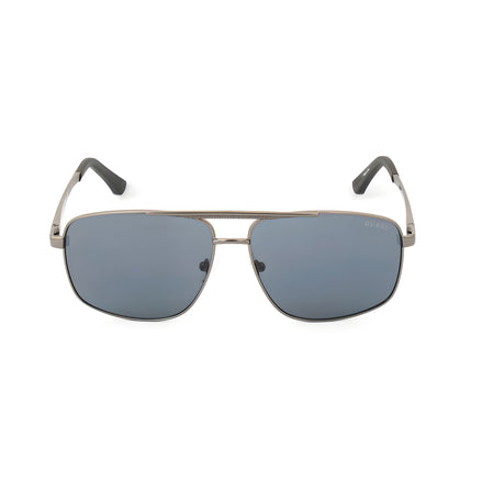 Lunettes de soleil Guess en métal gris