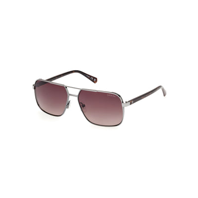 Lunettes de soleil Guess en métal gris