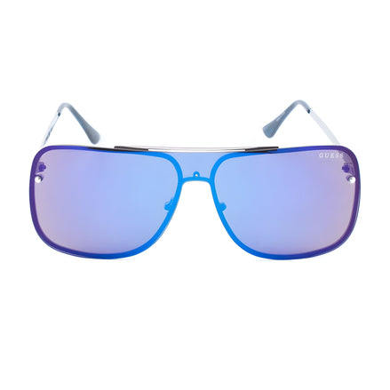 Lunettes de soleil Guess en métal gris