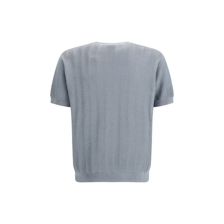 Giorgio Armani Grey Silk Sweater