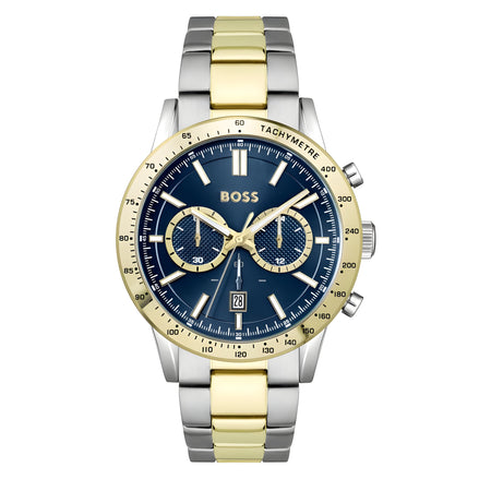 Hugo Boss Grey Stainless Steel Dress Watch
