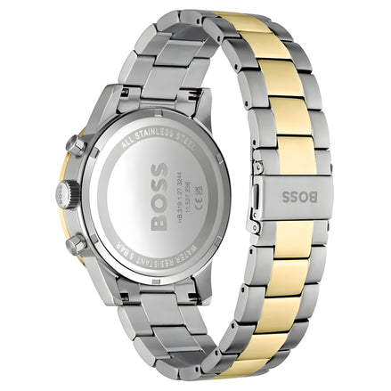 Hugo Boss Grey Stainless Steel Dress Watch