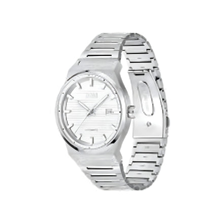 Hugo Boss Gray Stainless Steel Dress Watch