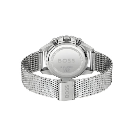 Hugo Boss Grey Stainless Steel Dress Watch