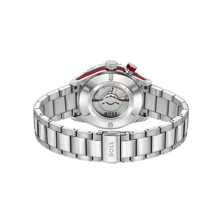 Hugo Boss Grey Stainless Steel Dress Watch