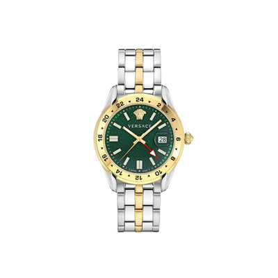 Versace Grey Stainless Steel Dress Watch