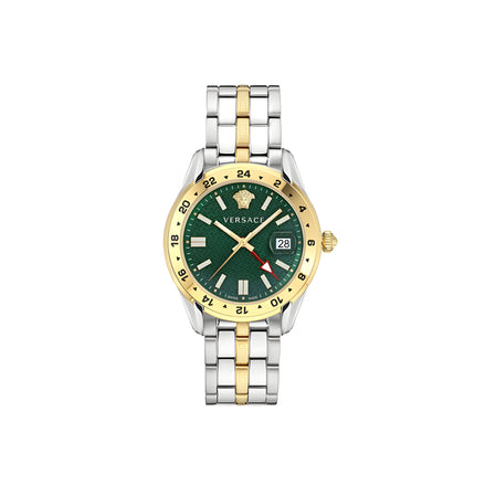 Versace Grey Stainless Steel Dress Watch