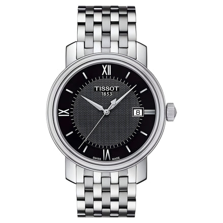 Tissot Grey Stainless Steel Dress Watch