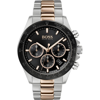 Hugo Boss Gray Stainless Steel Dress Watch