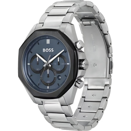 Hugo Boss Grey Stainless Steel Dress Watch