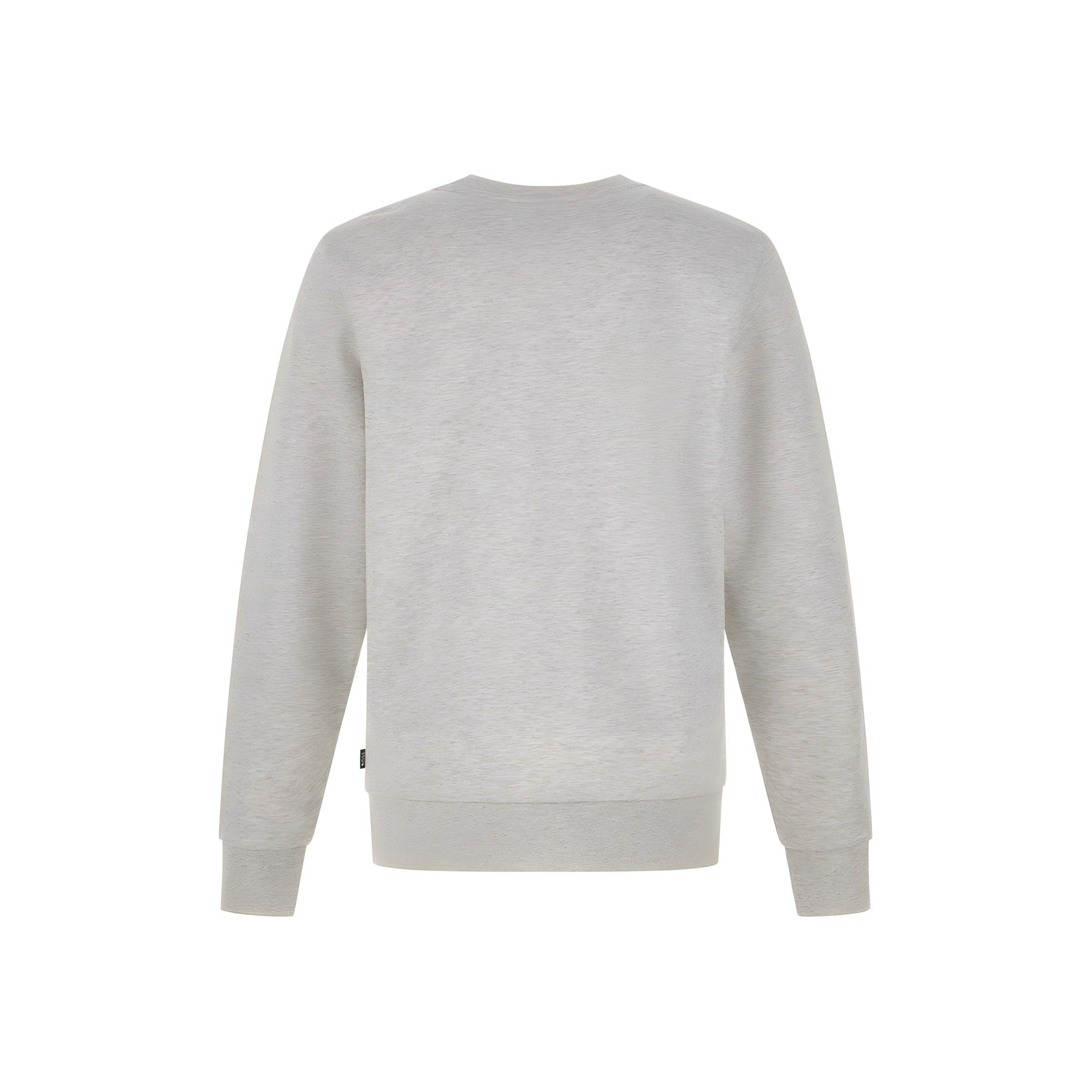 Sweat-shirt Hugo Boss en coton gris avec logo