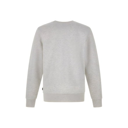 Sweat-shirt Hugo Boss en coton gris avec logo