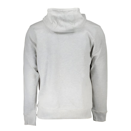 Sweat à capuche en coton gris Tommy Hilfiger pour homme