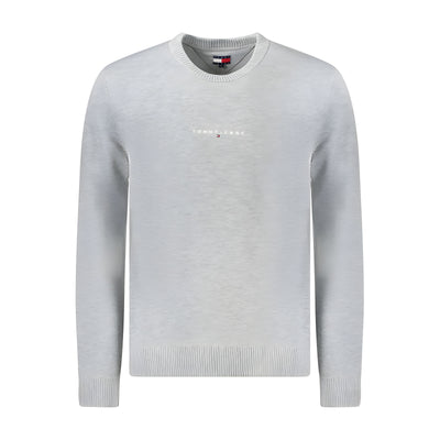 Pull Tommy Hilfiger gris en polyester pour homme