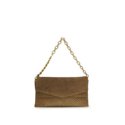 Gucci Brown Suede Handbag