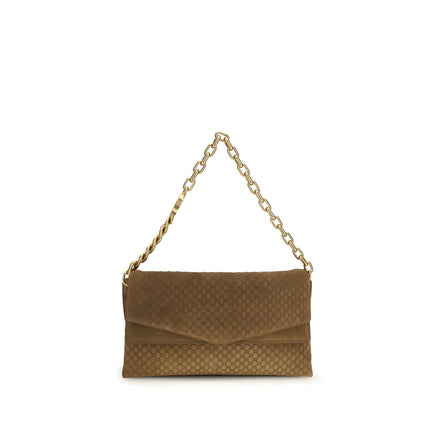 Gucci Brown Suede Handbag