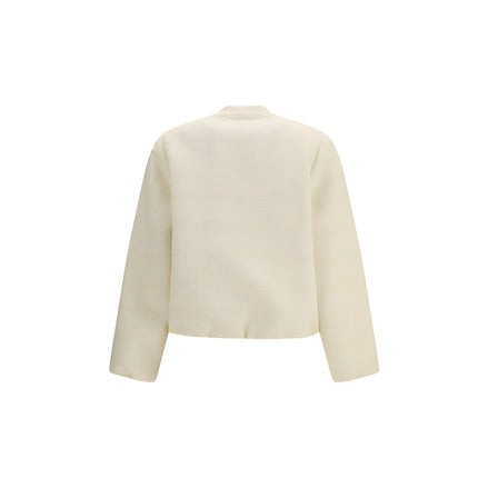 Gucci Beige Cotton Bomber Jacket
