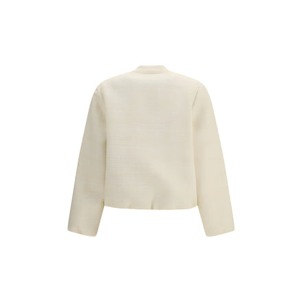 Gucci Beige Cotton Bomber Jacket