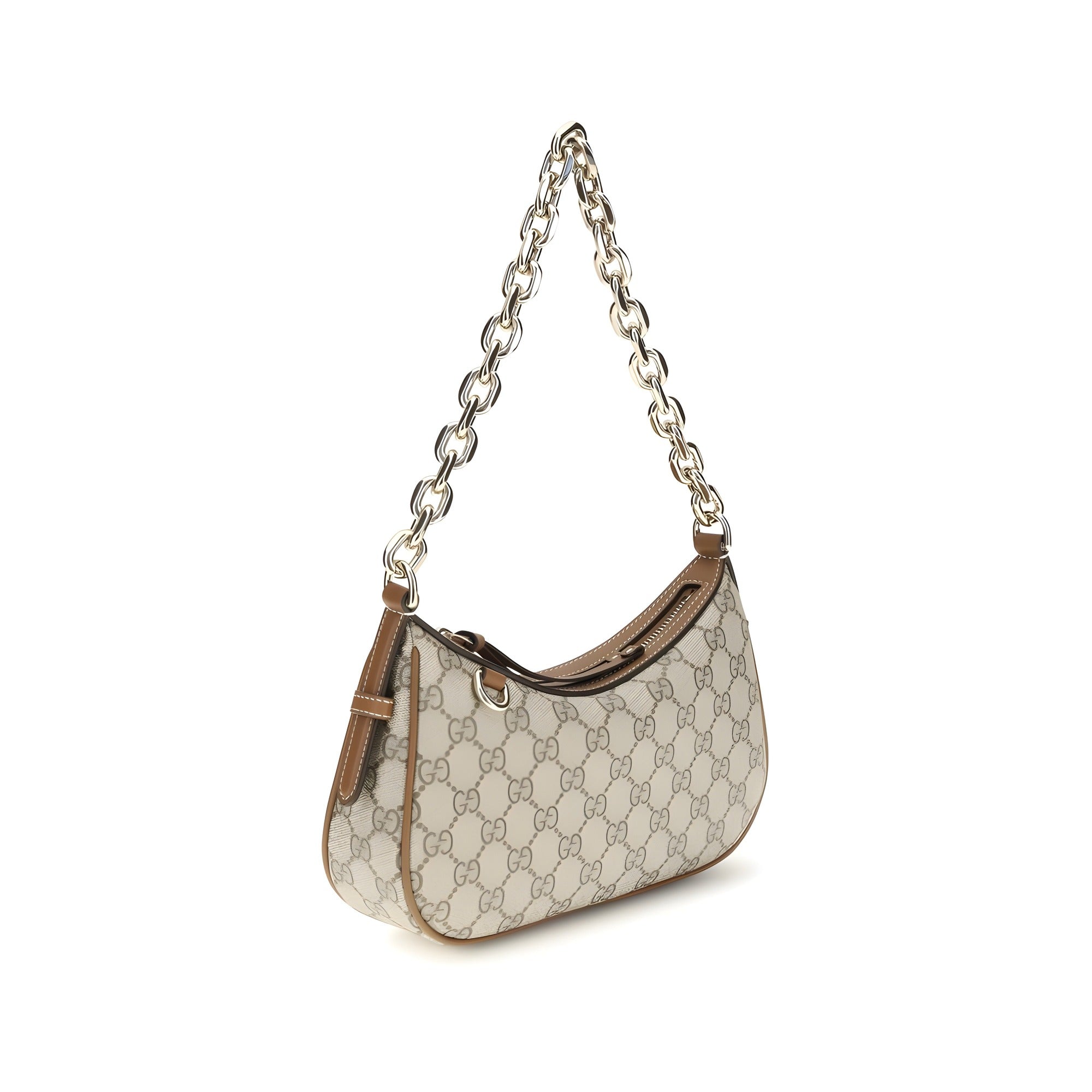 Gucci Beige Fabric Handbag