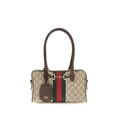Gucci Beige Fabric Handbag