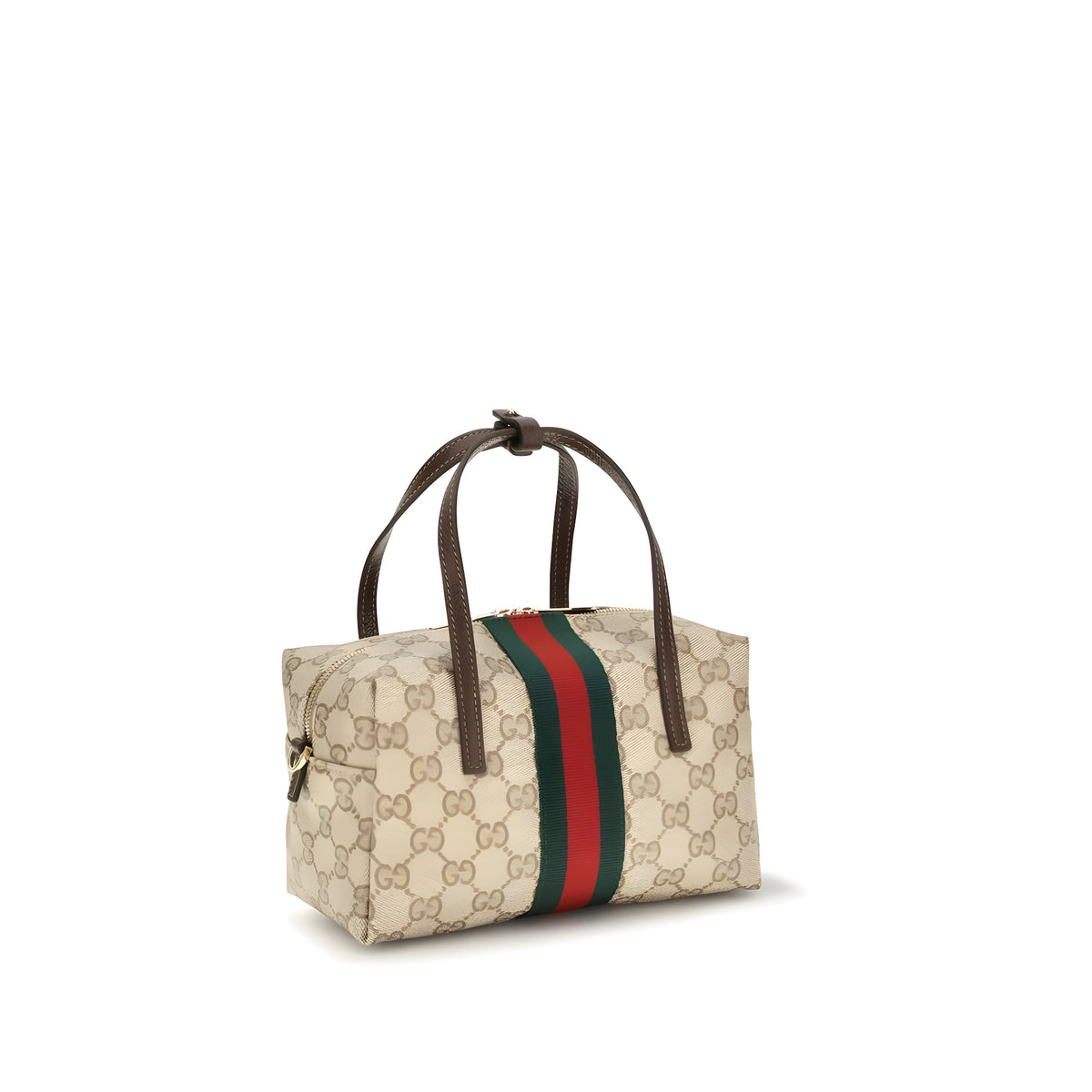 Gucci Beige Fabric Handbag