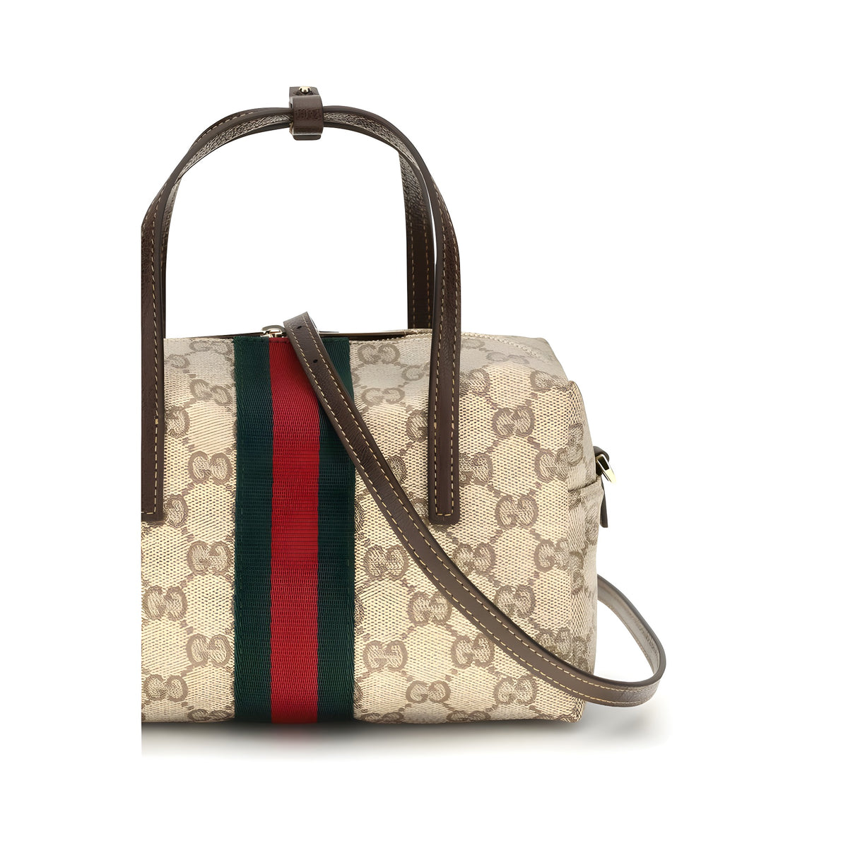 Gucci Beige Fabric Handbag