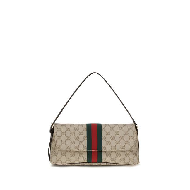 Gucci Beige Fabric Handbag