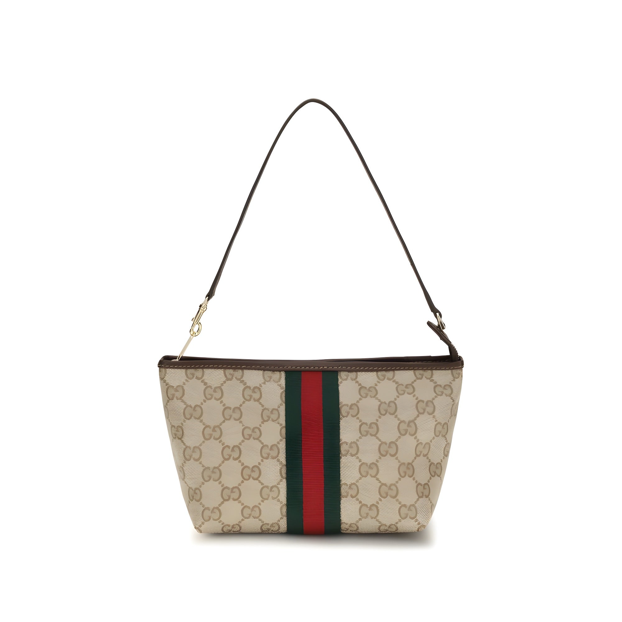 Gucci Beige Fabric Handbag