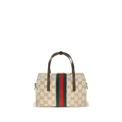 Gucci Beige Fabric Handbag