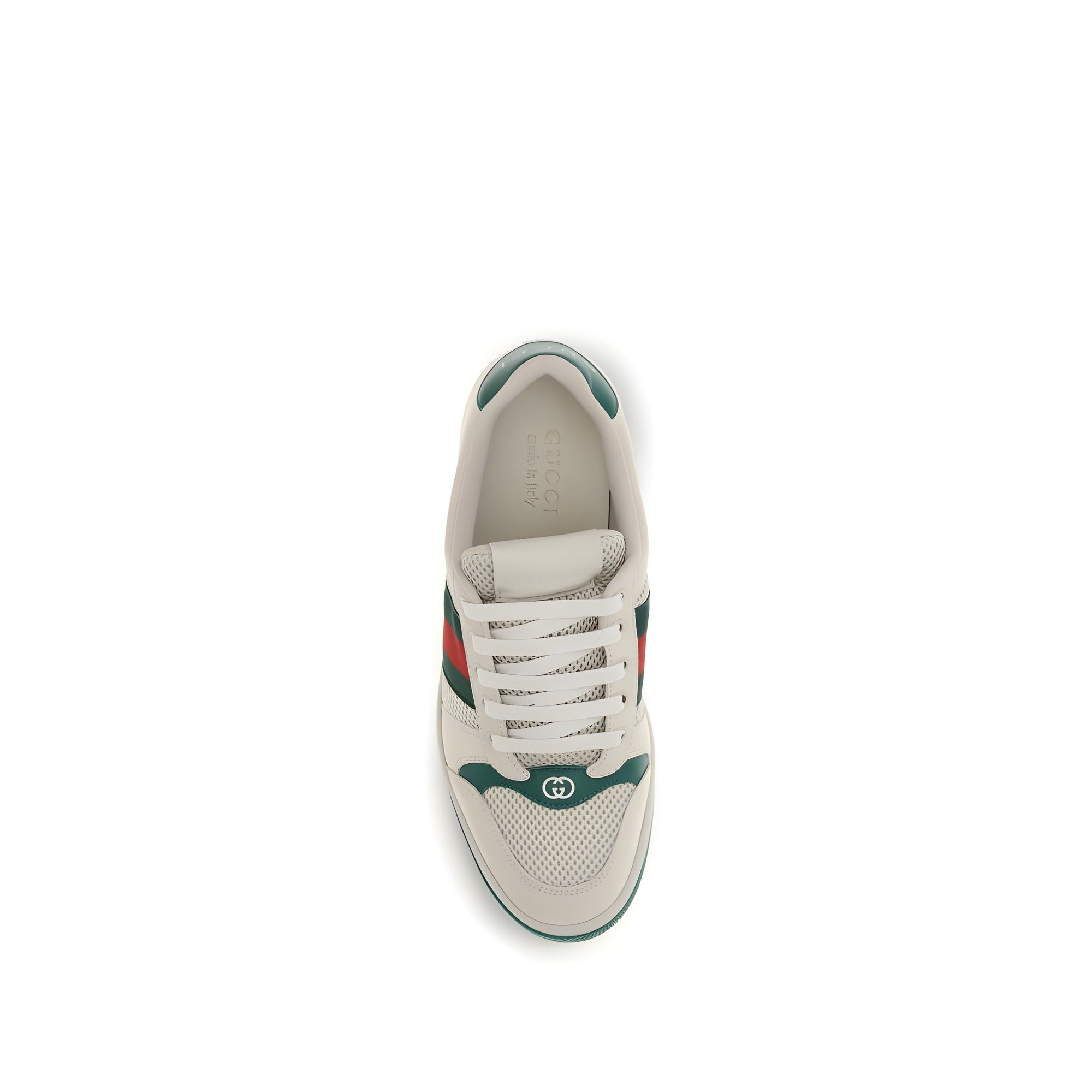 Gucci Beige Fabric Low Top Sneakers