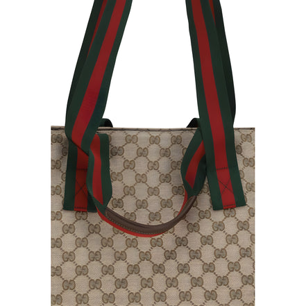 Gucci Beige Fabric Shoulder Bag