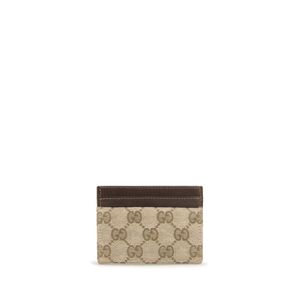 Gucci Beige Fabric Wallet