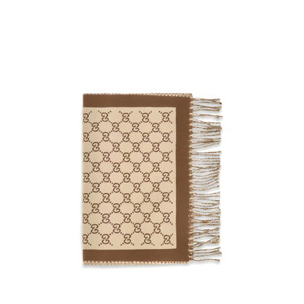 Gucci Beige Wool Scarf