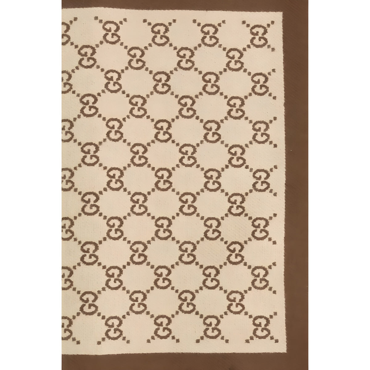 Gucci Beige Wool Scarf