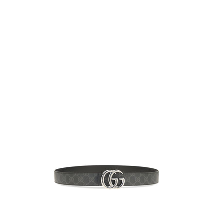 Gucci Black Calf Leather Regular Belt