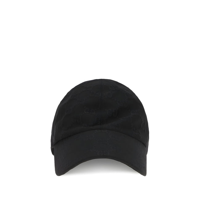 Gucci Black Cotton Cap (Baseball Hat)