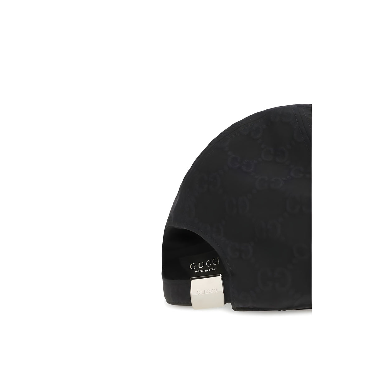 Gucci Black Cotton Cap (Baseball Hat)