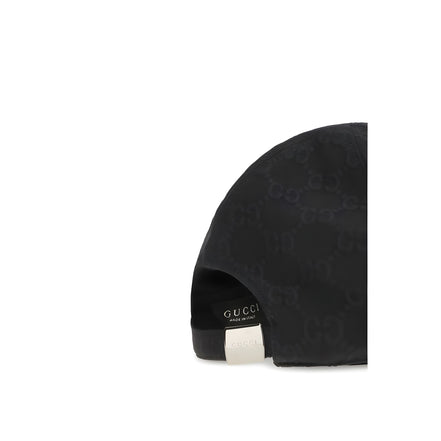 Gucci Black Cotton Cap (Baseball Hat)