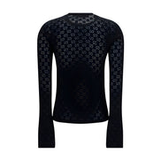 Gucci Black Cotton Long Sleeve T-Shirt