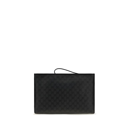 Gucci Black Cotton Shoulder Bag